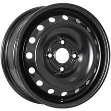 Колесный диск ТЗСК Штамп 5.5х14/4х100 D56.5 ET49 черный глянцевый